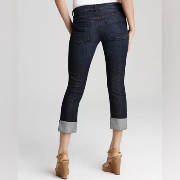 Citizens of Humanity Dani Crop Straight Leg Jeans in Scorpio Wash Size 29 - Picture 1 of 14